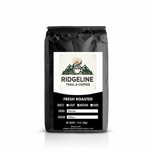 Cold Brew Coffee – Ridgeline Trail & Coffee bag