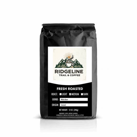 Caramel – Ridgeline Trail & Coffee bag