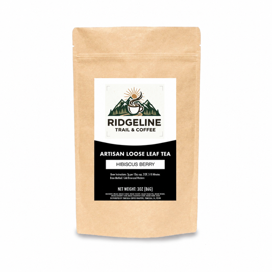 Hibiscus Berry Tea – Ridgeline Trail & Coffee tea pouch