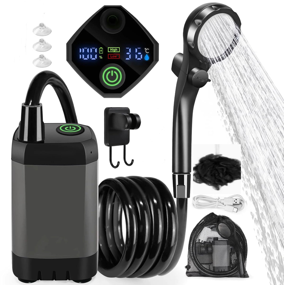 Outdoor Electric Shower System