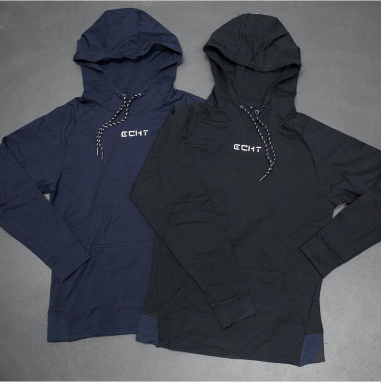Autumn-Winter Hooded Fitness Sweatshirt
