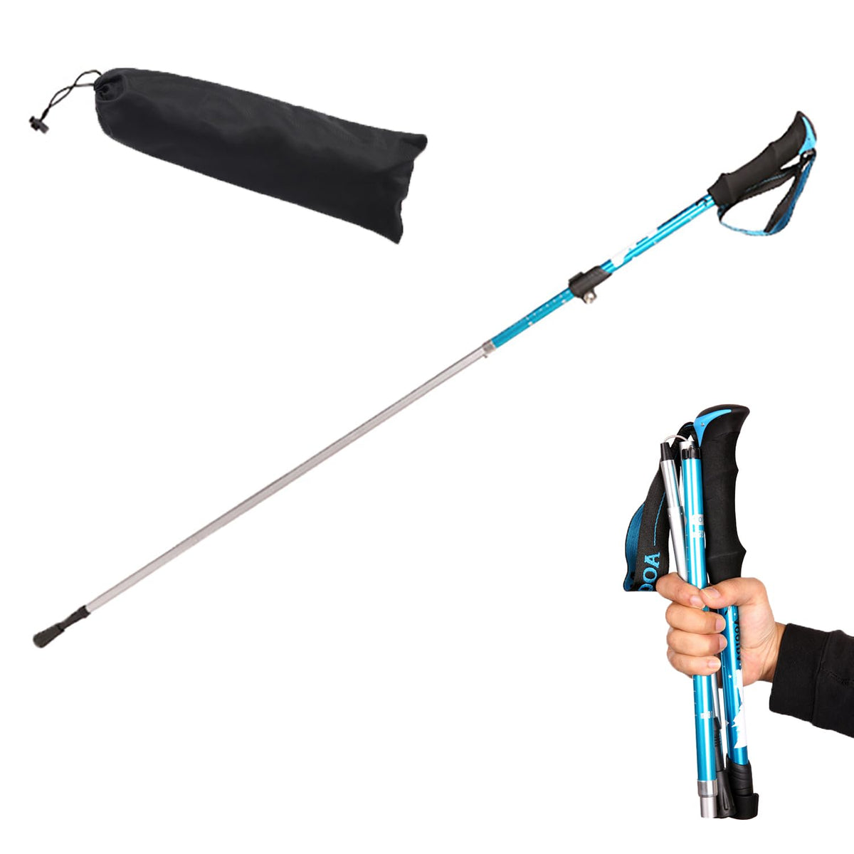 Collapsible Aluminum Trekking Poles