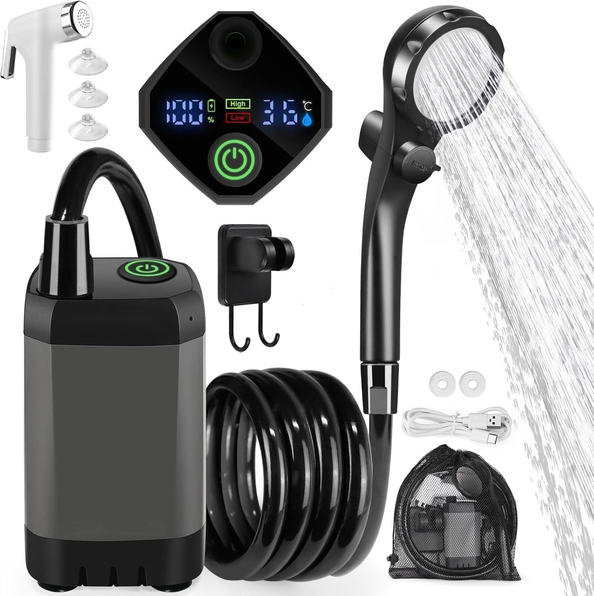 Outdoor Electric Shower System