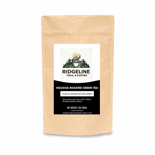 Hojicha – Ridgeline Trail & Coffee tea pouch