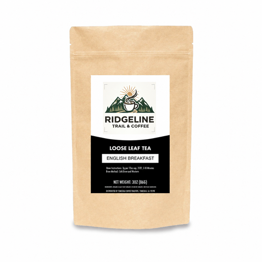 English Breakfast – Ridgeline Trail & Coffee tea pouch