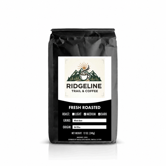 Bali Blue – Ridgeline Trail & Coffee bag