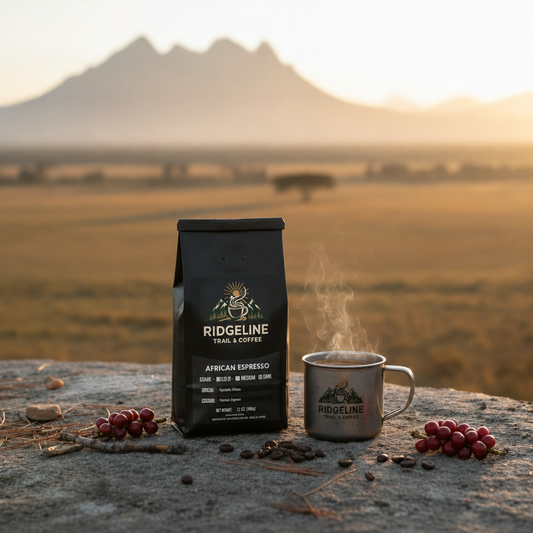 African Espresso on the trail – Ridgeline Trail & Coffee