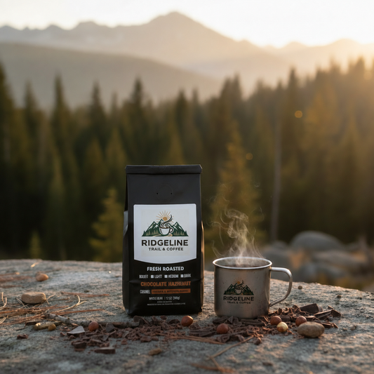 Chocolate Hazelnut on the trail – Ridgeline Trail & Coffee