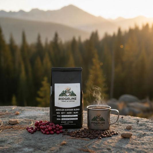 African Kahawa Blend on the trail – Ridgeline Trail & Coffee