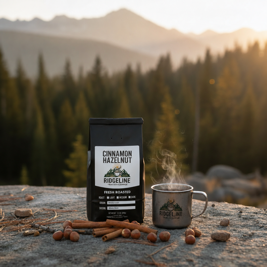 Cinnamon Hazelnut on the trail – Ridgeline Trail & Coffee