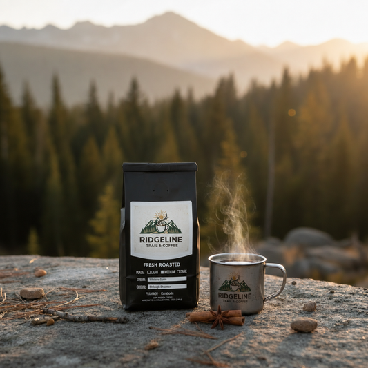 Cinnabun on the trail – Ridgeline Trail & Coffee